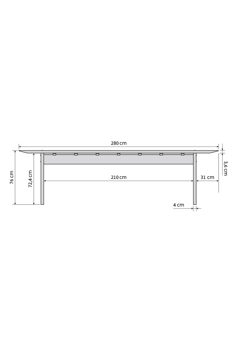 Mindi Wood Dining Table | Versmissen Isoko | Oroatrade.com