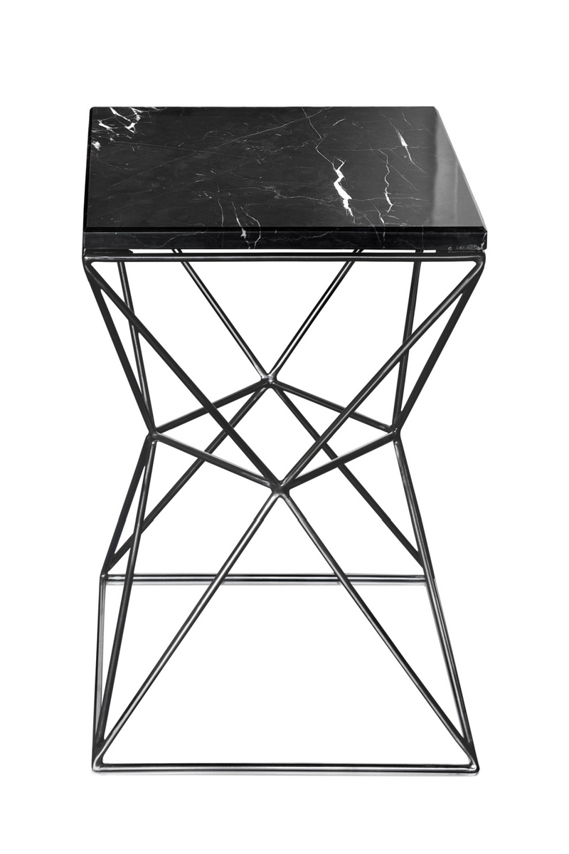 Sculptural Marble Lampstand Table | Versmissen Jules | Oroatrade.com