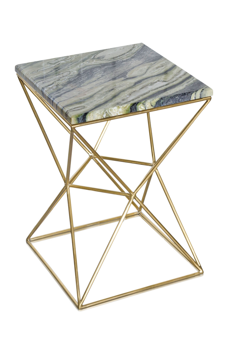 Sculptural Marble Lampstand Table | Versmissen Jules | Oroatrade.com
