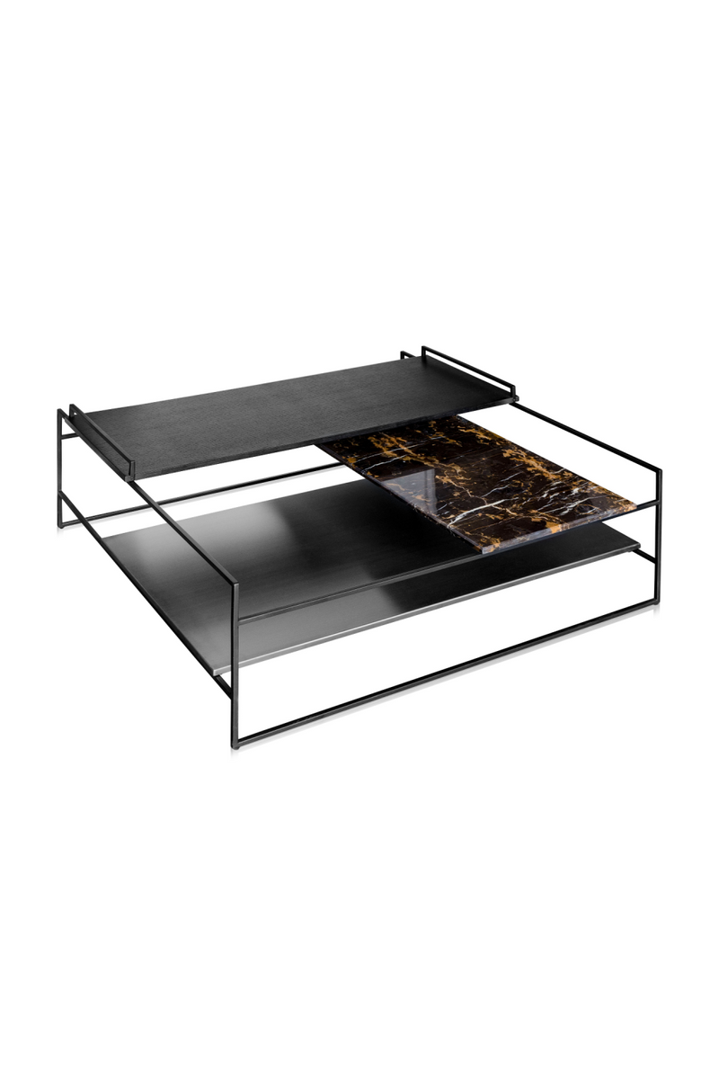 Multi-layered Black Coffee Table | Versmissen Architect | Oroatrade.com