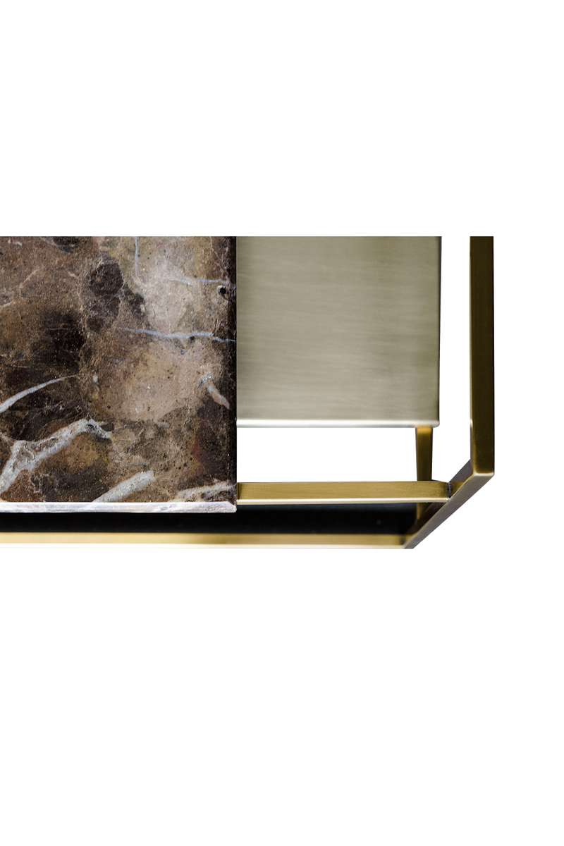 Multi-layered Gold Coffee Table | Versmissen Architect | Oroatrade.com