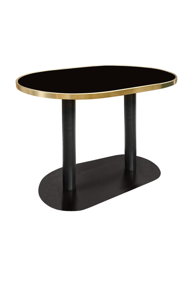 Gold Rimmed Dining Table | Versmissen Pigalle | Oroatrade.com