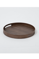 Wooden Round Tray | Wireworks Busboy | OROA TRADE