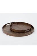 Wooden Round Tray | Wireworks Busboy | OROA TRADE