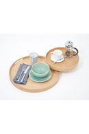 Wooden Round Tray | Wireworks Busboy 450 Round Tray | OROA TRADE