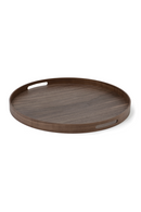 Wooden Round Tray | Wireworks Busboy 450 Round Tray | OROA TRADE