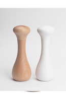 Beech Wood Salt & Pepper Grinder - L | Wireworks Flo | OROA TRADE