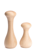 Beech Wood Salt & Pepper Grinder - L | Wireworks Flo | OROA TRADE