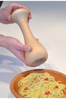 Beech Wood Salt & Pepper Grinder - L | Wireworks Flo | OROA TRADE