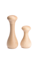 Beech Wood Salt & Pepper Grinder - S | Wireworks Flo | OROA TRADE