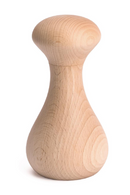 Beech Wood Salt & Pepper Grinder - S | Wireworks Flo | OROA TRADE