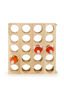 Natural Oak Wine Bottle Rack | Wireworks | OROA TRADE