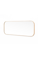 Oak Wooden Framed Full Length Wall Mirror | Wireworks Gaze | OROA TRADE