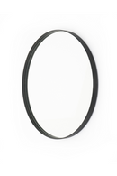 Oak Wooden Round Wall Mirror | Wireworks Glance 660 | OROA TRADE