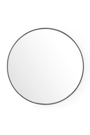 Oak Wooden Round Wall Mirror | Wireworks Glance 660 | OROA TRADE