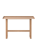 Oak Rectangular Slim Console Table | Wireworks | OROA TRADE