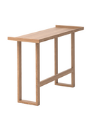 Oak Rectangular Slim Console Table | Wireworks | OROA TRADE