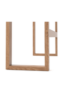 Oak Rectangular Slim Console Table | Wireworks | OROA TRADE