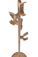 5-Hook Oak Coat Stand | Wireworks | OROA TRADE