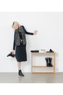 White Rectangular Console Table with Storage | Wireworks Hello | OROA TRADE