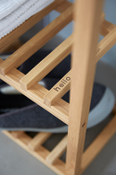 White Rectangular Console Table with Storage | Wireworks Hello | OROA TRADE