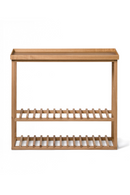 Oak Rectangular Console Table with Storage | Wireworks Hello | OROA TRADE