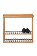 Oak Rectangular Console Table with Storage | Wireworks Hello | OROA TRADE