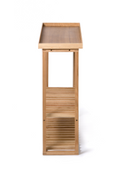 Oak Rectangular Console Table with Storage | Wireworks Hello | OROA TRADE