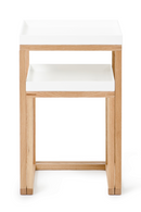 Wooden Nesting Side Table Set | Wireworks | OROA TRADE