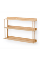 3 Level Wooden Wall Shelf  | Wireworks Platform 3 | OROA TRADE