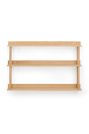 3 Level Wooden Wall Shelf  | Wireworks Platform 3 | OROA TRADE