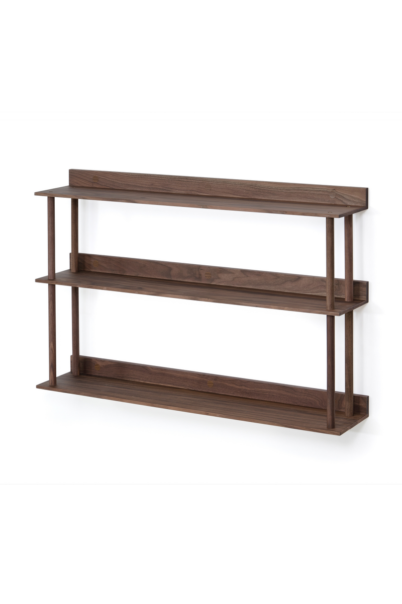 3 Level Wooden Wall Shelf  | Wireworks Platform 3 | OROA TRADE