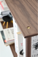 3 Level Wooden Wall Shelf  | Wireworks Platform 3 | OROA TRADE