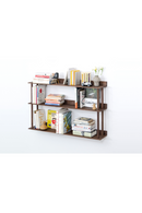 3 Level Wooden Wall Shelf  | Wireworks Platform 3 | OROA TRADE