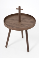 Wooden Portable End Table | Wireworks Pick Me Up | OROA TRADE