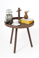 Wooden Portable End Table | Wireworks Pick Me Up | OROA TRADE