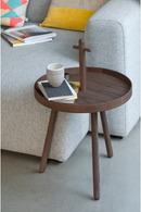 Wooden Portable End Table | Wireworks Pick Me Up | OROA TRADE
