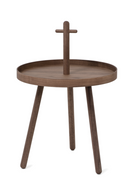 Wooden Portable End Table | Wireworks Pick Me Up | OROA TRADE