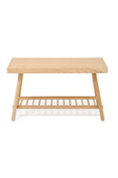 Oak Spindle Storage Bench | Wireworks | OROA TRADE