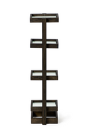 Freestanding Oak Bathroom Storage Tower | Wireworks Mezza | OROA TRADE