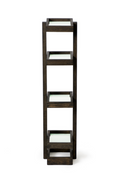 Freestanding Oak Bathroom Storage Tower | Wireworks Mezza | OROA TRADE