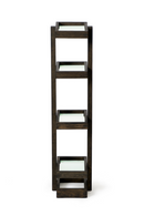 Freestanding Oak Bathroom Storage Tower | Wireworks Mezza | OROA TRADE