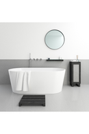 Oak Duckboard Bath Mat | Wireworks Apartment | OROA TRADE