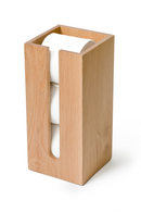 Oak Toilet Paper Storage Organizer | Wireworks Mezza | OROA TRADE