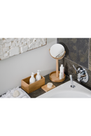 Rectangular Oak Bathroom Storage Box | Wireworks Mezza | OROA TRADE