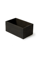 Rectangular Oak Bathroom Storage Box | Wireworks Mezza | OROA TRADE
