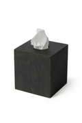 Square Oak Tissue Box Cover | Wireworks Mezza | OROA TRADE