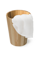 Round Oak Bathroom Bin | Wireworks Mezza | OROA TRADE