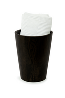 Round Oak Bathroom Bin | Wireworks Mezza | OROA TRADE