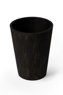 Round Oak Bathroom Bin | Wireworks Mezza | OROA TRADE